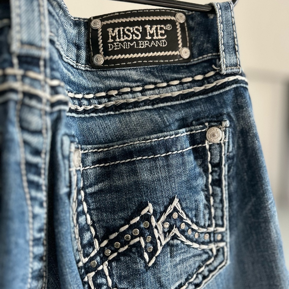 Miss Me Bootcut Denim Jeans - Picture 11 of 15